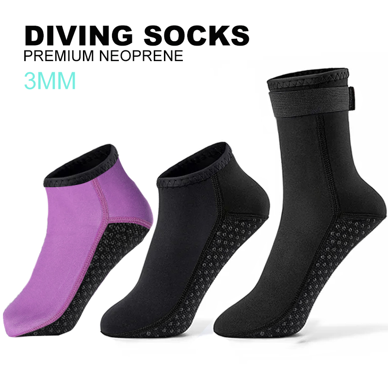 Neoprene Sock 3mm Boots Diving - đánh giá và giá Wetsuit 3Mm Neoprene