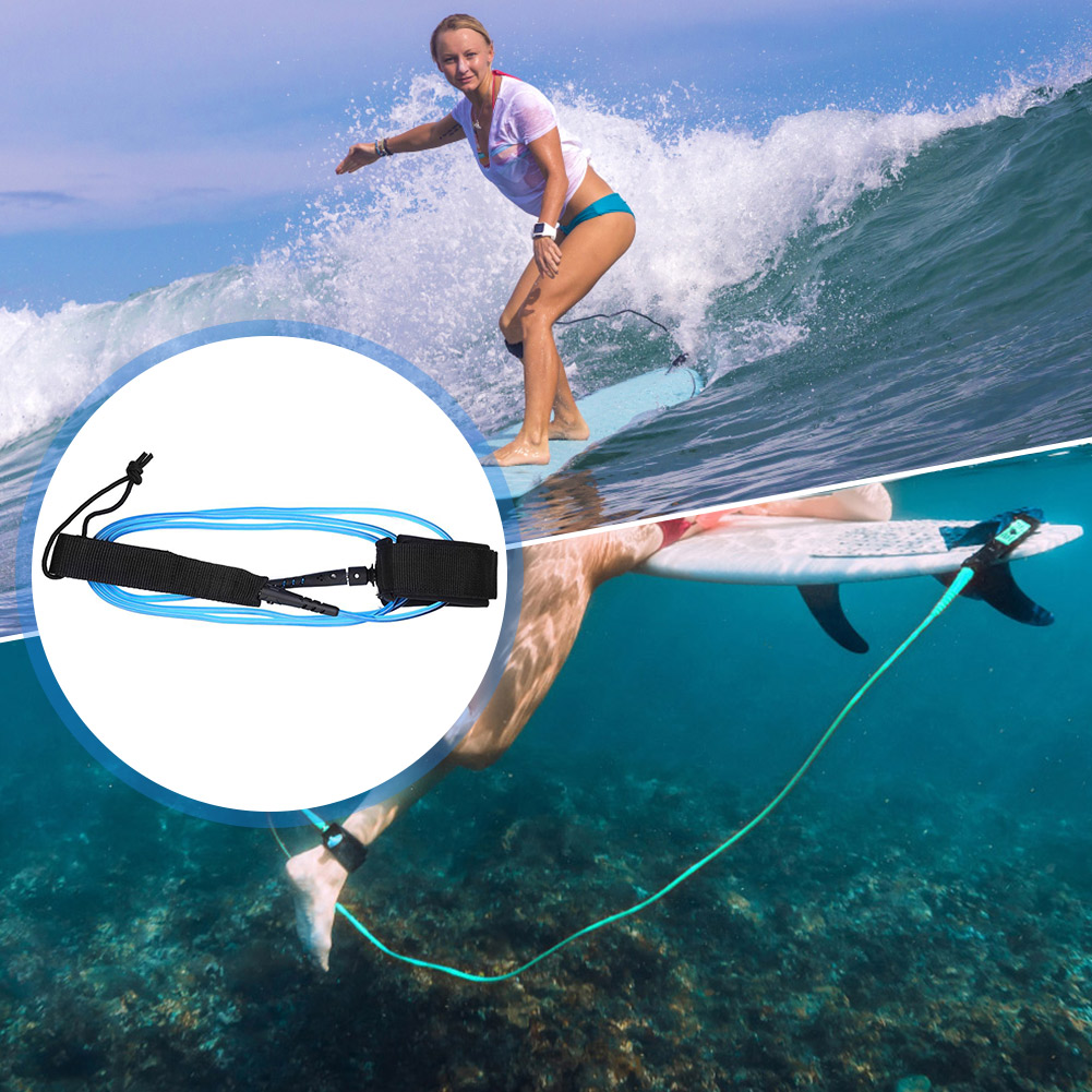 Straight Surfboard Leash Super - đánh giá và giá Stand Up Paddle Leash