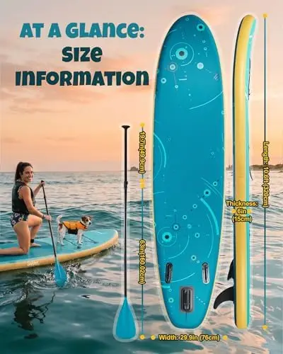 Extra Wide Iatable Stand Up Pa - đánh giá và giá Stand Up Paddle Leash