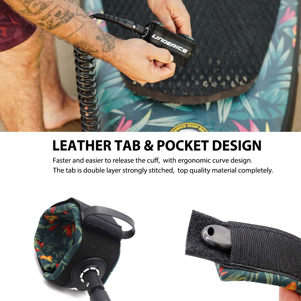 SUP Paddle Leash 7MM10FT Surfi - đánh giá và giá Stand Up Paddle Leash