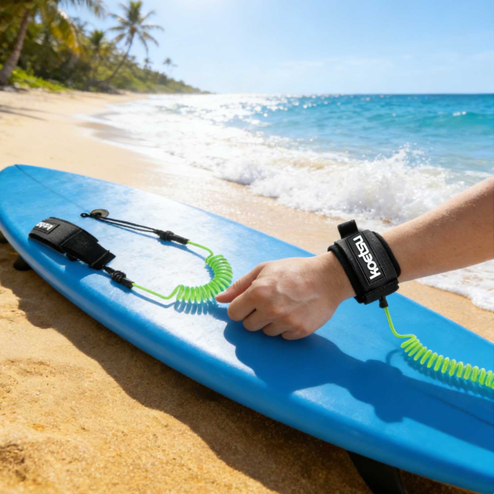 SUP Paddle Board Leash TPU Mat - đánh giá và giá Stand Up Paddle Leash